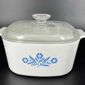 Corning Ware, A-3-B, 3 Liter + lid, Cornflower, casserole